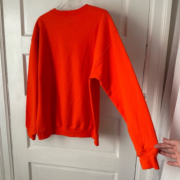 3/$20💥 Tennessee Graphic Print Crewneck Sweatshirt Orange Volunteer State Cotton - Picture 7 of 16